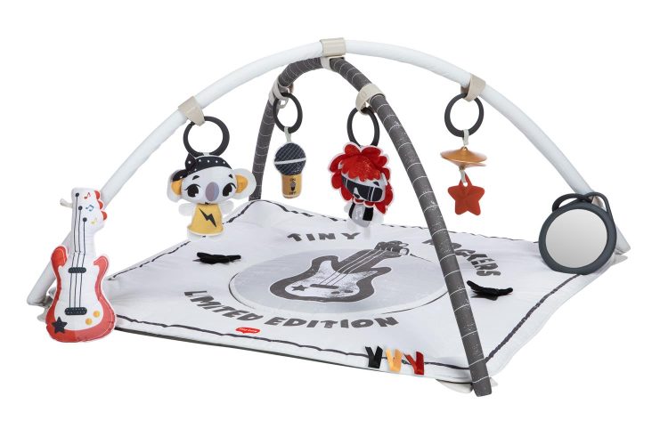 Tapis d'éveil carré GRIS Tiny Love