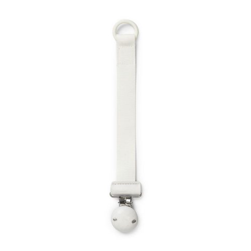 Attache-tétine en bois BLANC Elodie Détails