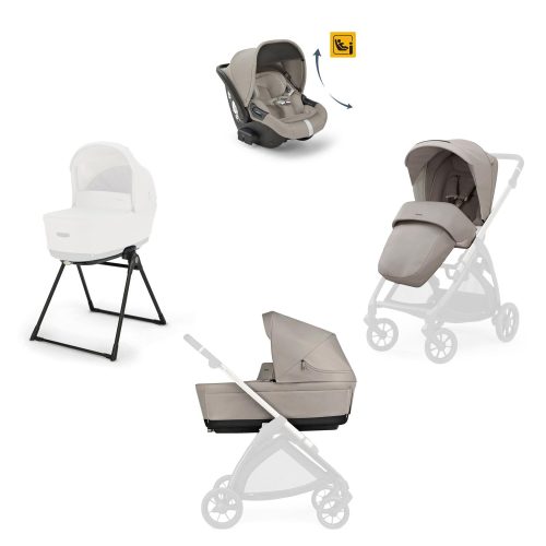 System Quattro Electa Darwin Recline BEIGE Inglesina