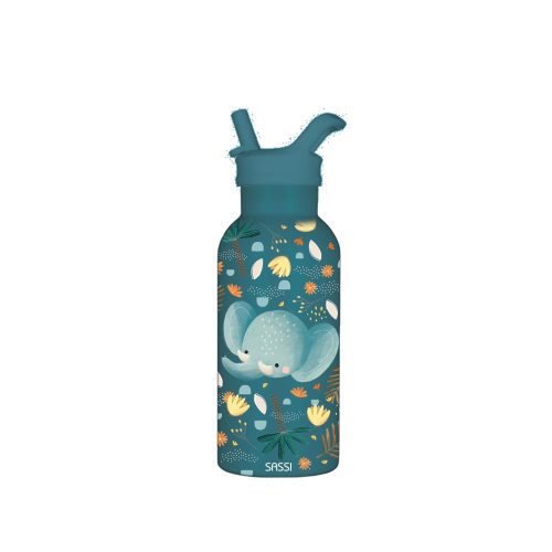 Gourde en inox Isotherme BLEU Sassi Junior