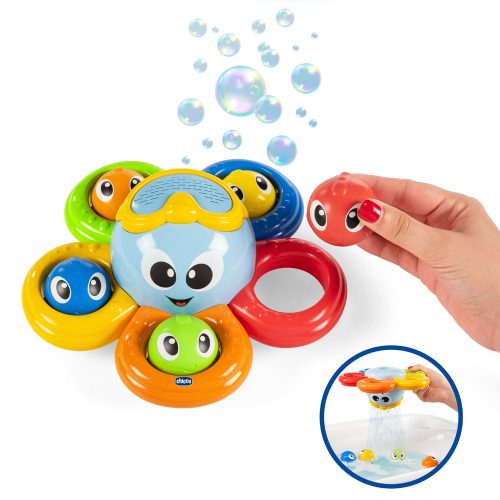Jouet de bain éclabousseur Billy la pieuvre MULTICOLORE Chicco