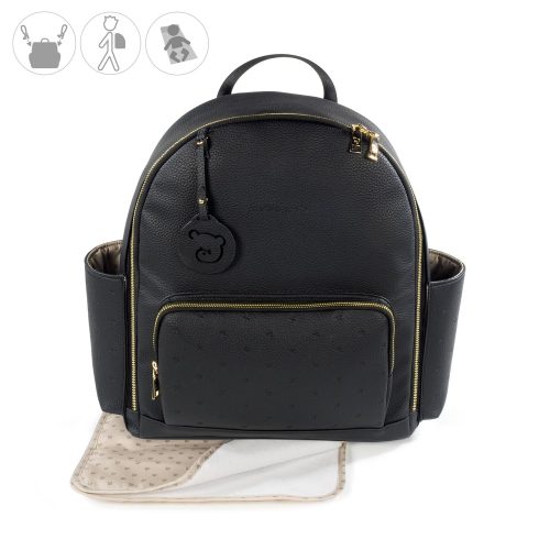 Sac à langer London NOIR Pasito a Pasito