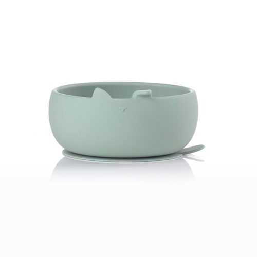 Set bol et cuillère en silicone  VERT Jané