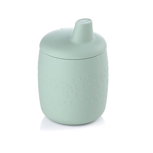 Gobelet d'apprentissage en silicone VERT Jané