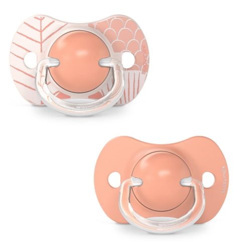 Lot de 2 sucettes symetrique Dreams ROSE Suavinex