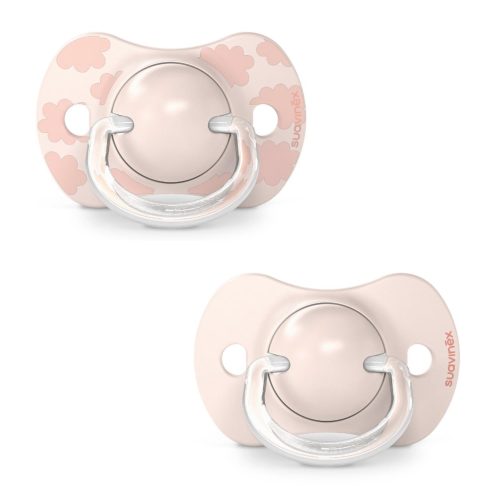 Lot de 2 sucettes symetriques Dreams ROSE Suavinex