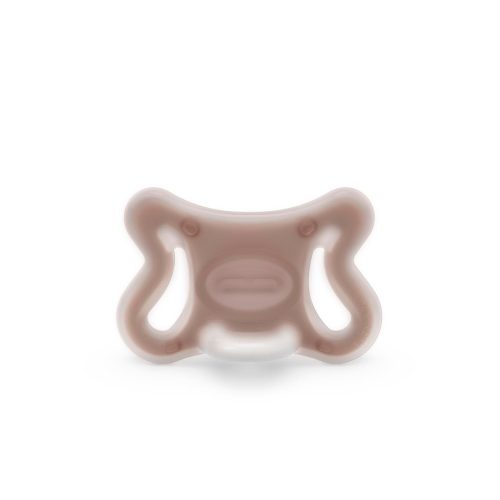 Sucette Zero.Zero Symetrique Silicone MARRON Suavinex