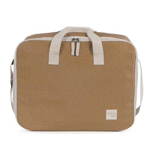 Valise à pois Poppy MARRON Walking Mum