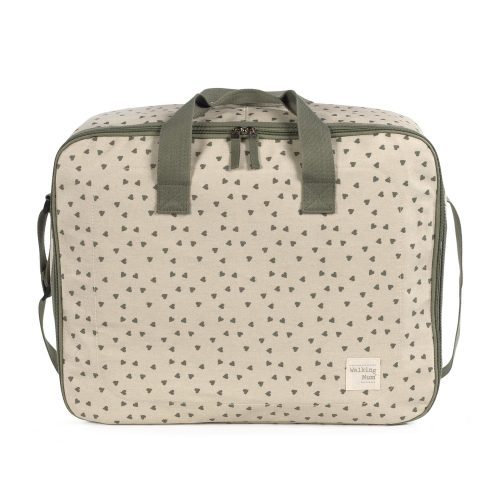 Valise Coeurs Poppy VERT Walking Mum