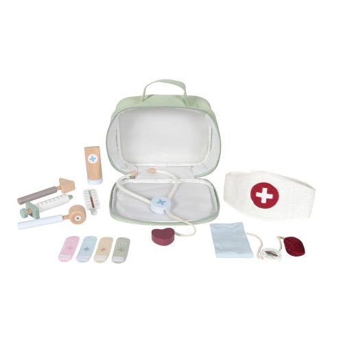 Nouvelle Mallette de docteur MULTICOLORE Little Dutch