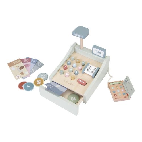 Caisse enregistreuse FSC MULTICOLORE Little Dutch