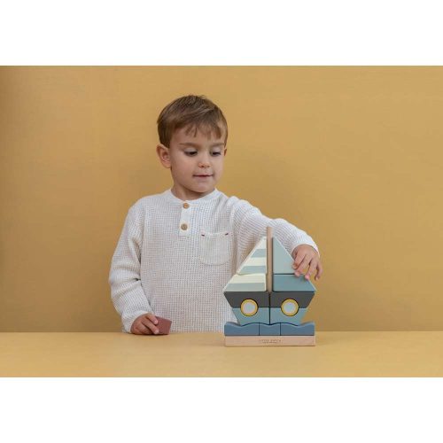 Voilier en bois FSC BLEU Little Dutch