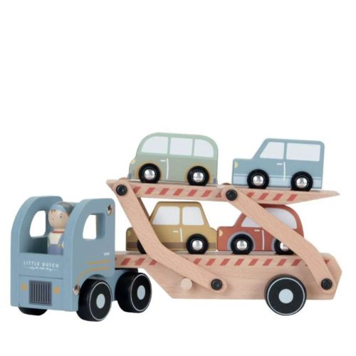 Camion en bois FSC MULTICOLORE Little Dutch