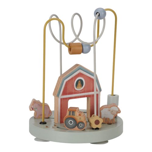 Boulier spirale en bois FSC MULTICOLORE Little Dutch