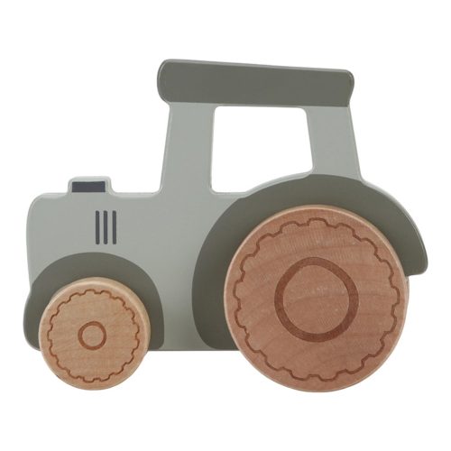 Tracteur en bois FSC MULTICOLORE Little Dutch