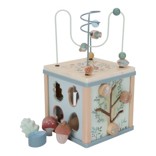 Cube d'activités MULTICOLORE Little Dutch