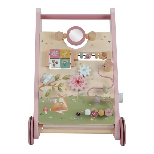 Chariot de marche FSC MULTICOLORE Little Dutch