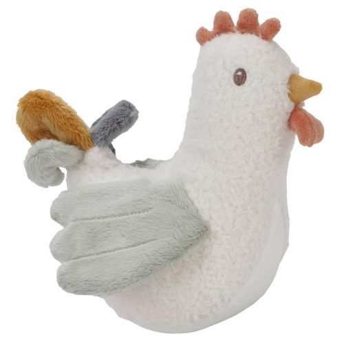 Culbuto poule MULTICOLORE Little Dutch