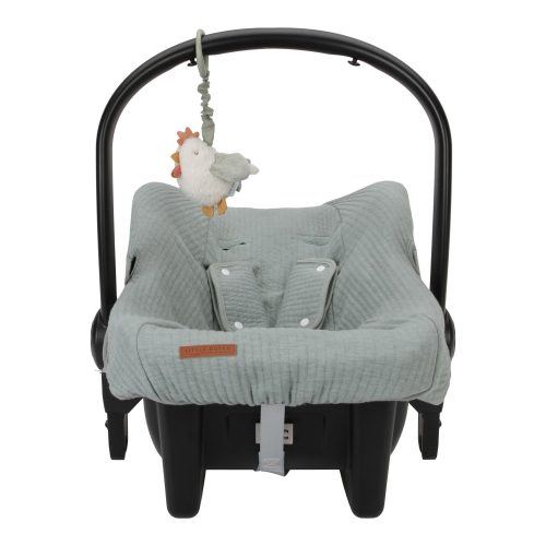 Peluche vibrante poule MULTICOLORE Little Dutch
