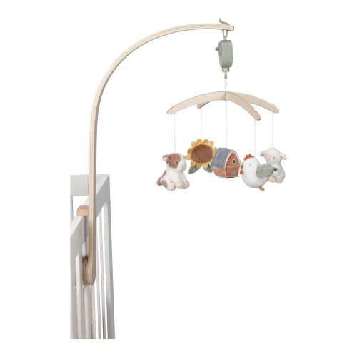 Mobile musical en bois FSC  MULTICOLORE Little Dutch