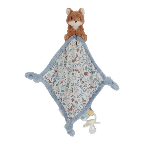 Doudou carré renard MULTICOLORE Little Dutch
