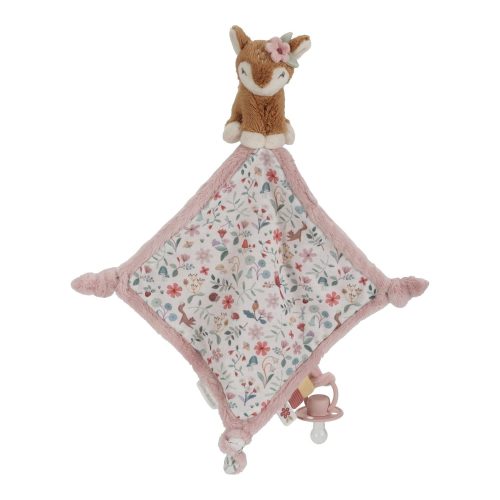 Doudou carré faon MULTICOLORE Little Dutch