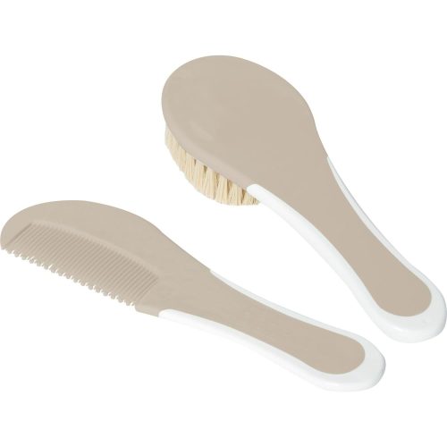 Brosse et peigne BEIGE Bébéjou