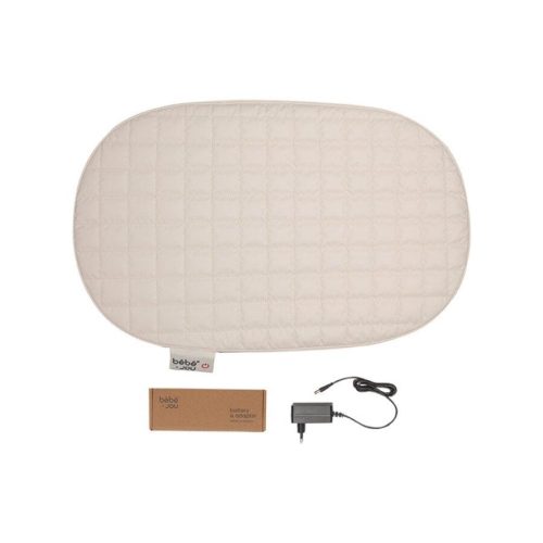 Matelas à langer chauffant BLANC Bébéjou