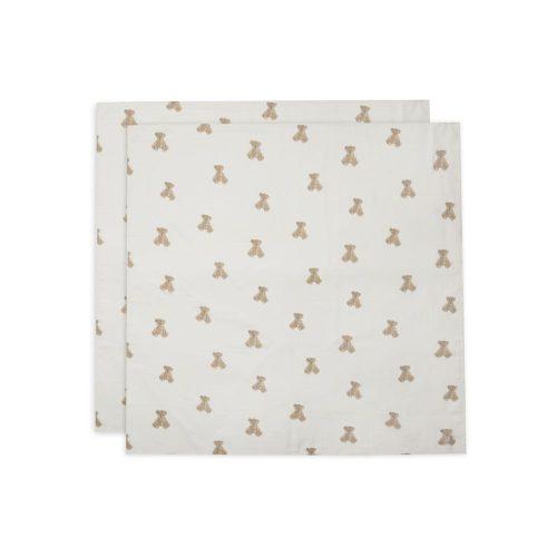 Lot de 2 langes gaze de coton large MULTICOLORE Jollein