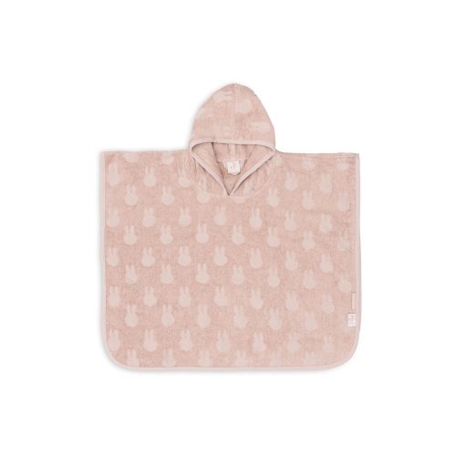 Poncho de bain Éponge Miffy Jacquard ROSE Jollein