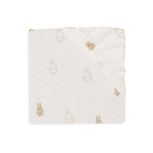 Drap-housse Jersey berceau Miffy BEIGE Jollein