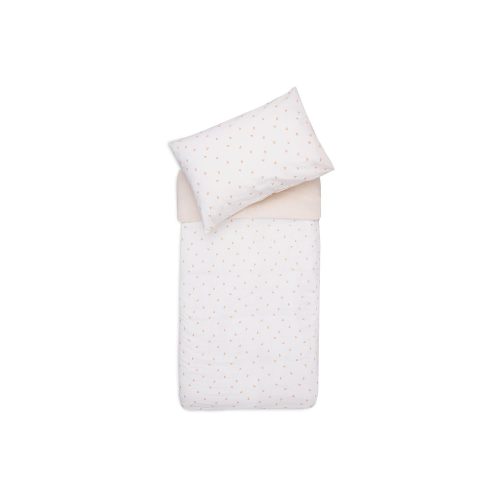 Housse couette et taie Harvest BEIGE Jollein