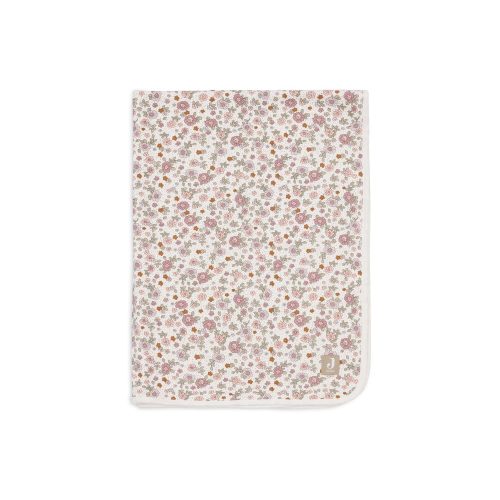 Couverture Berceau Jersey Retro Flowers MULTICOLORE Jollein