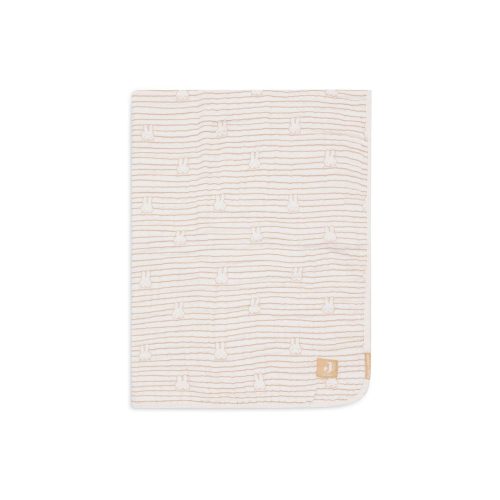Couverture Berceau Miffy Stripe MARRON Jollein