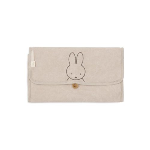 Tapis à langer nomade Éponge Miffy BEIGE Jollein