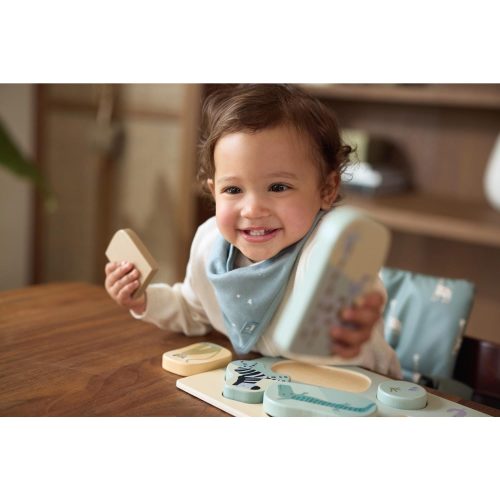 Lot de 2 Bavoirs Bandana Twinkling  VERT Jollein