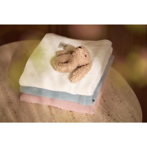 Couverture Berceau Cosy Knit BEIGE Jollein