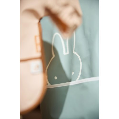 Bavoir à manches imperméable Miffy Peekaboo VERT Jollein