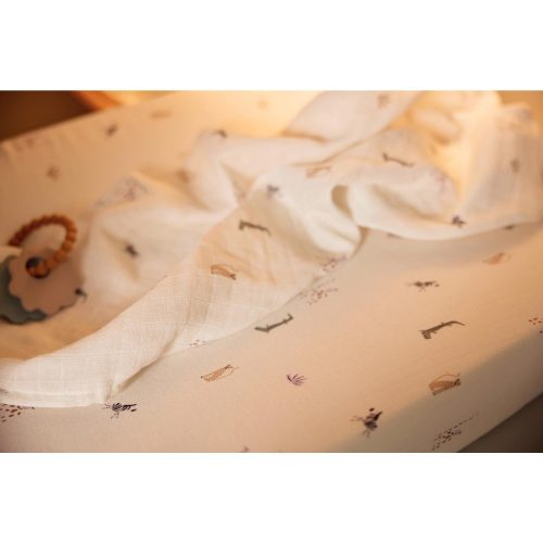 Housse matelas à langer Jersey Jungle Jambo MULTICOLORE Jollein