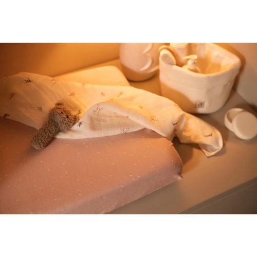 Housse matelas à langer Jersey ROSE Jollein