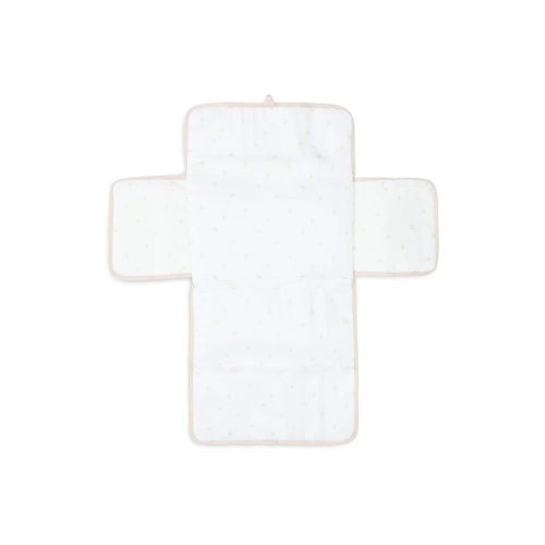 Tapis à Langer nomade Gaze de Coton ROSE Jollein