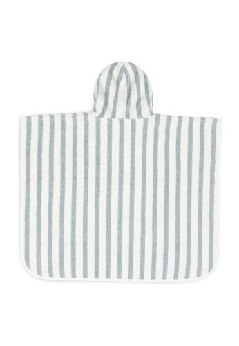 Poncho de bain Éponge Stripe GOTS VERT Jollein
