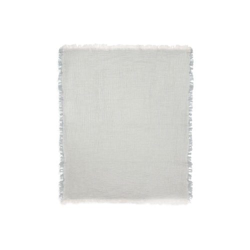 Couverture Berceau Fringe Stripe VERT Jollein