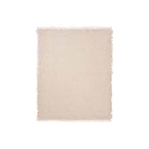 Couverture Berceau Fringe Stripe MARRON Jollein