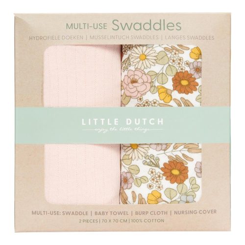 Langes Swaddles MULTICOLORE Little Dutch