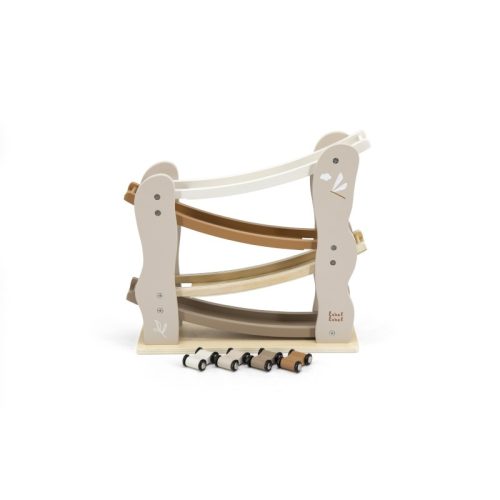 Circuit voitures bois MARRON Label Label