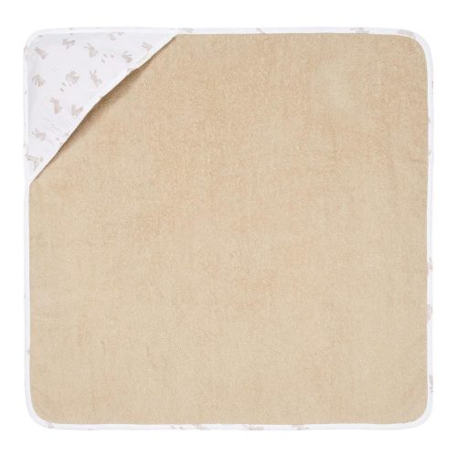 Cape de bain en gaze de coton BEIGE Little Dutch