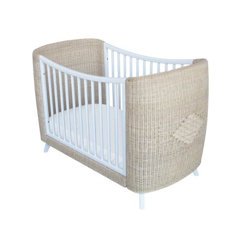 Lit Coquillage BLANC Théo