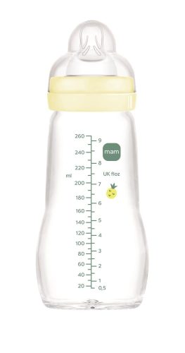 Biberon verre BEIGE MAM