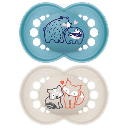 2 sucettes Original MULTICOLORE MAM